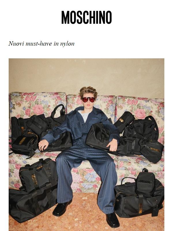 La nuova collezione di borse in nylon