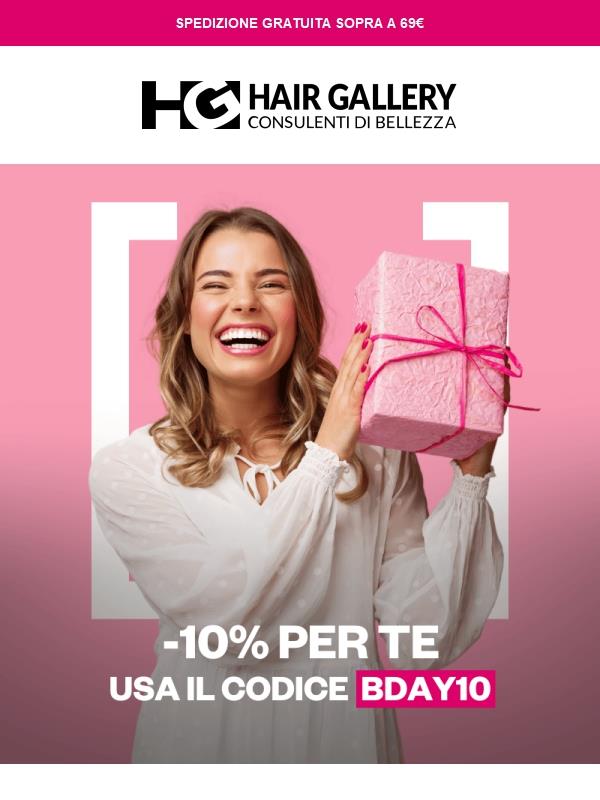 Ancora il -10% per te 🥳