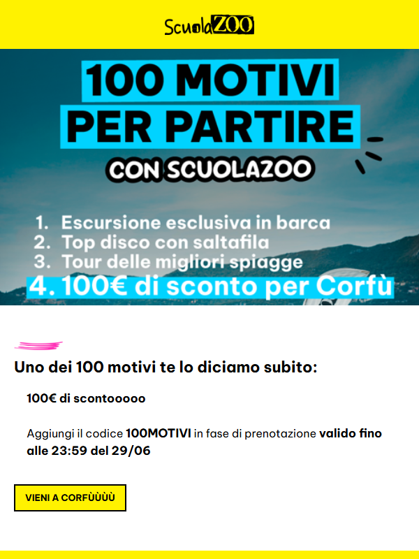 Vacanzina a due spicci?