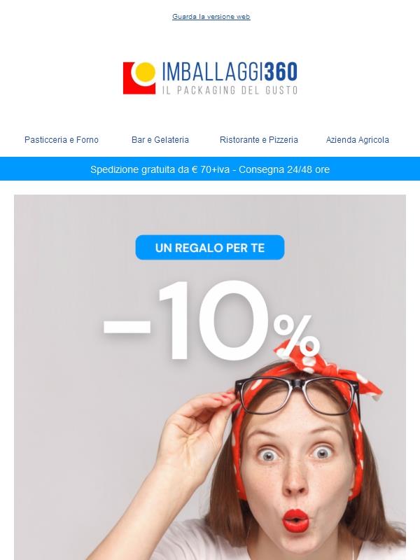 🎉 Sconto di fine mese: approfittane ora!