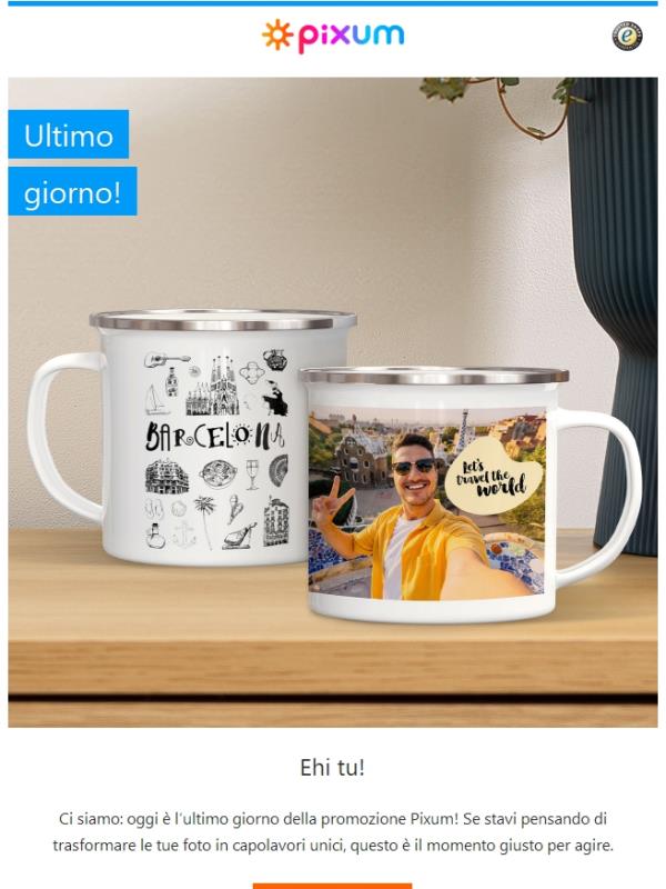 📸 Ultima chiamata! La promo Pixum termina oggi!