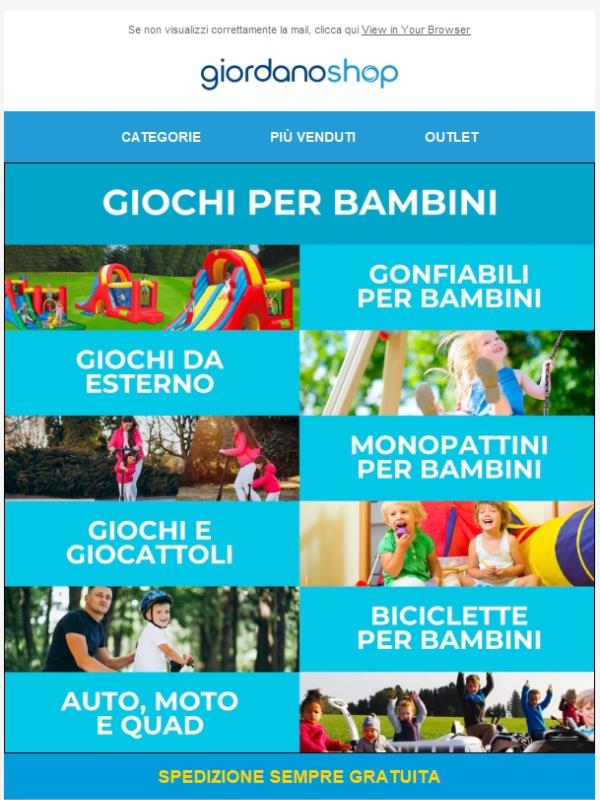 🎠 Divertimento assicurato per i tuoi bambini… direttamente in giardino!
