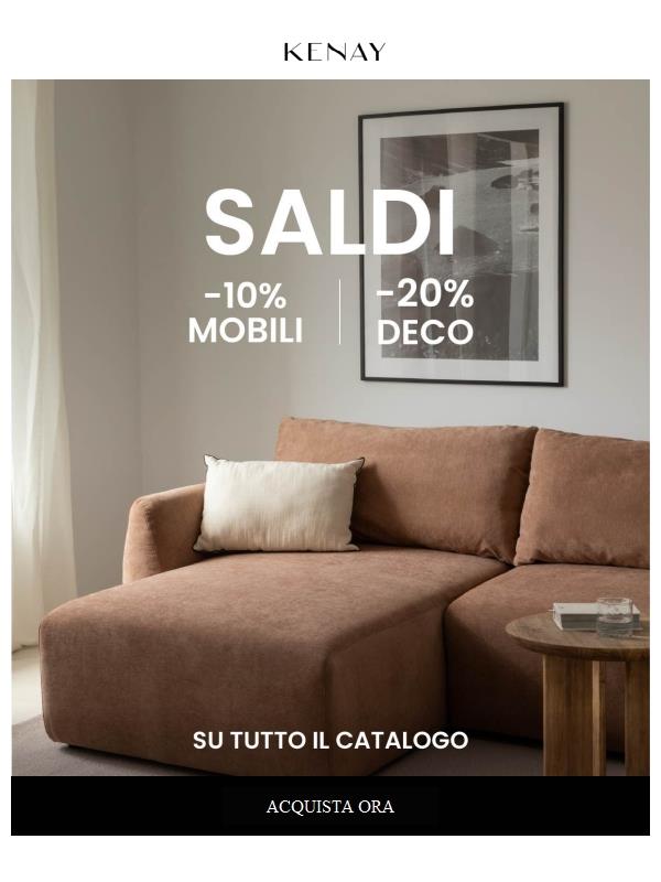 Il divano ideale per piccoli spazi I Saldi 🏷️