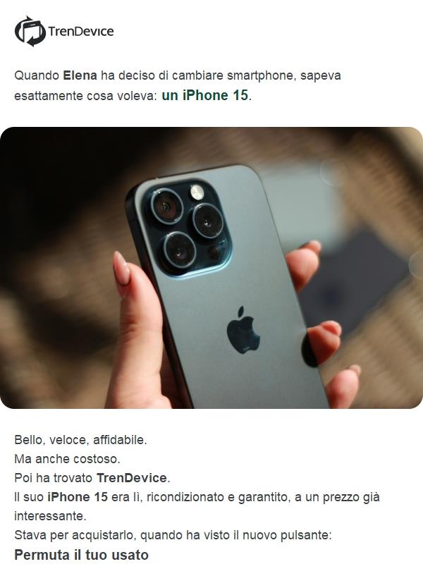 Ecco come Elena ha pagato