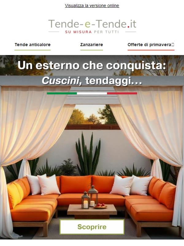 Sei ancora in tempo per preparare i tuoi spazi esterni!