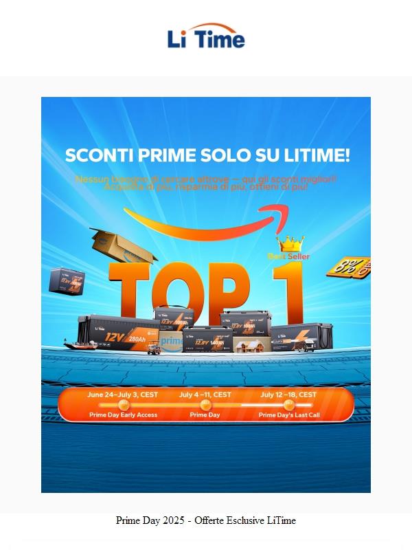 Il Prime Day è ufficialmente iniziato!