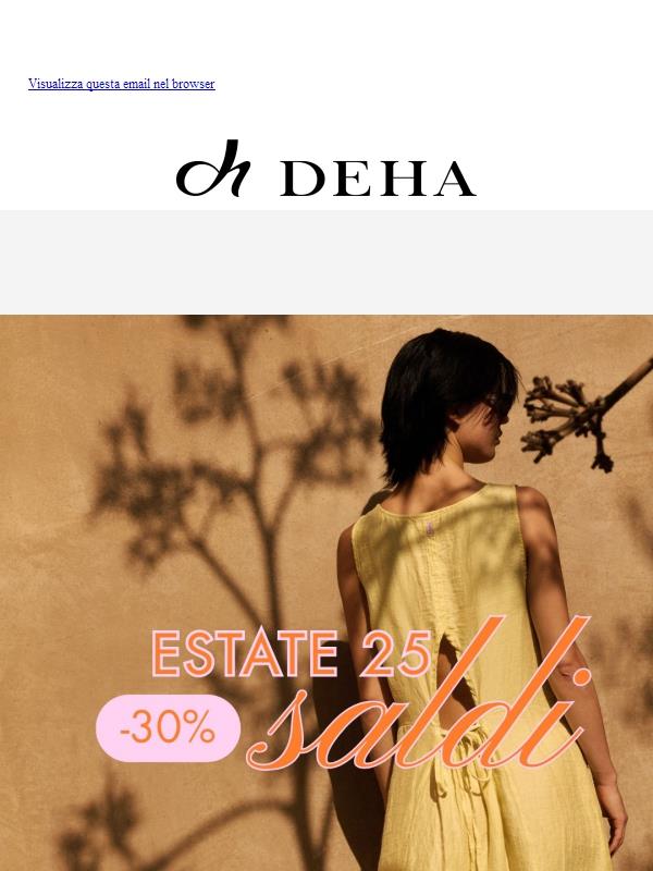 Saldi estivi - 30% su tutto!