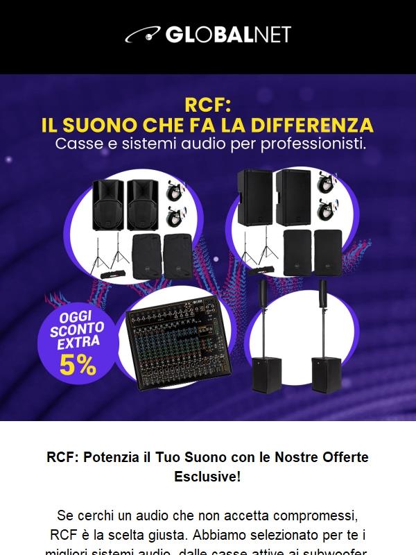 RCF: Ascolta la perfezione e approfitta dell’occasione