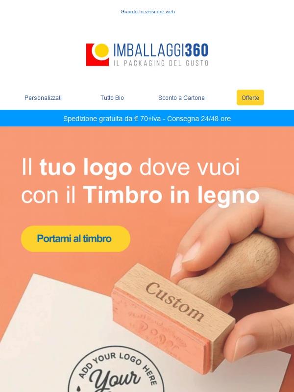 ✨ Kit Timbro in legno – un'idea di stile per te!