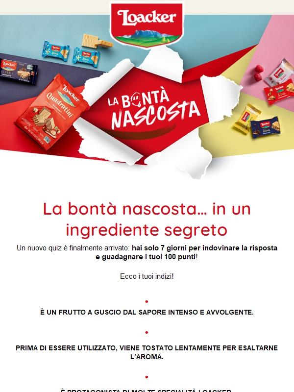 Concorso La Bontà Nascosta, svela il quarto quiz!