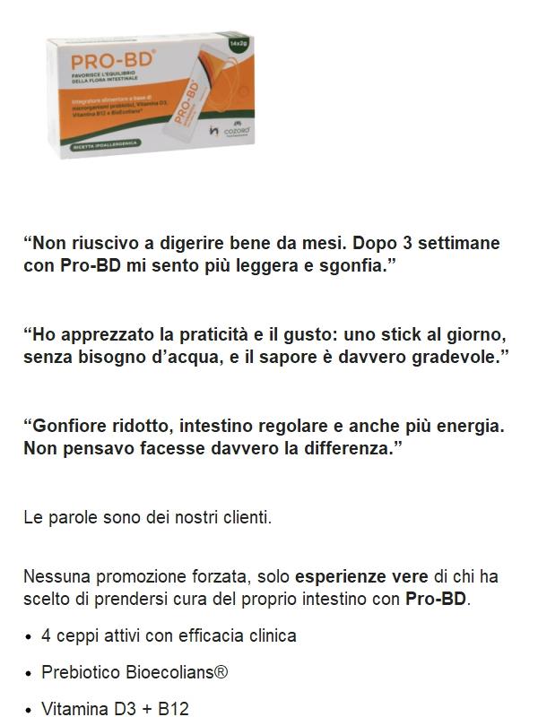 Cosa dicono davvero i nostri clienti su Pro-BD