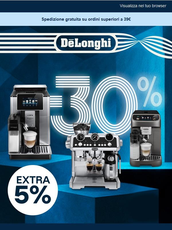 L'ultima occasione per risparmiare: 30% di sconto + un esclusivo 5% extra!