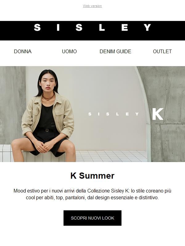 New in: l’estate di Sisley K