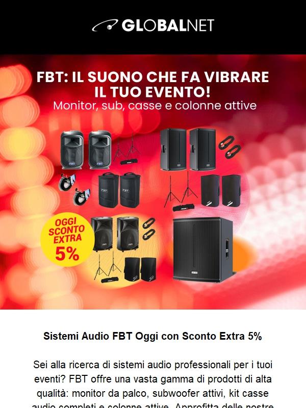 Hai un evento in programma? Non potrai farne a meno.