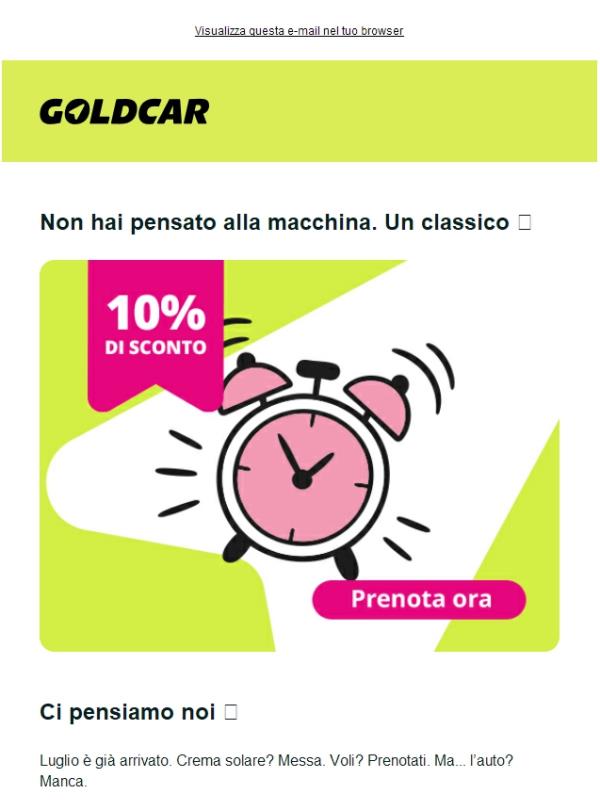 Hai prenotato il volo ma non l’auto?