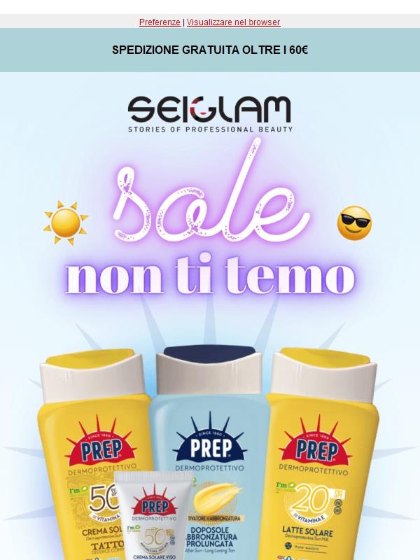 UVA e UVB, non ti temiamo 😎