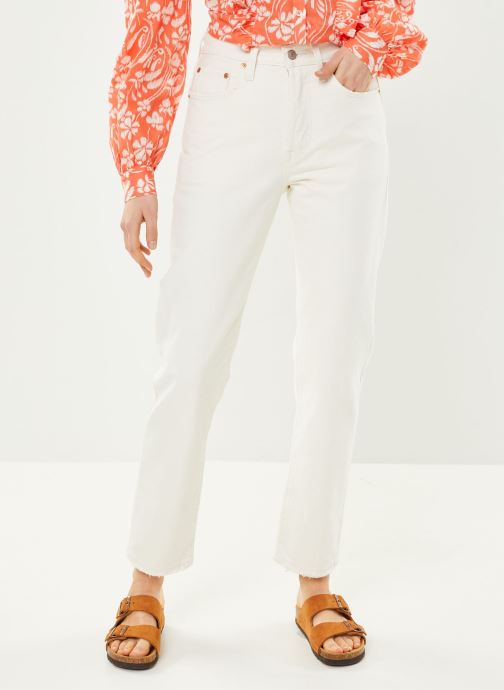 Levi's Jeans Straight Fit 501® Crop donne bianco
