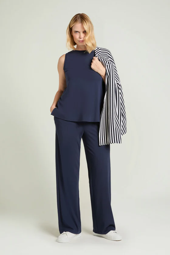 PANTALONI AMPI PULL-ON IN TECNOVISCOSA BI-STRETCH