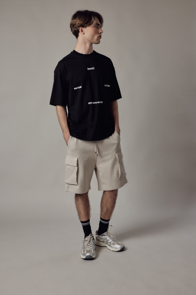Pantaloncino Cargo Loose Fit Uomo