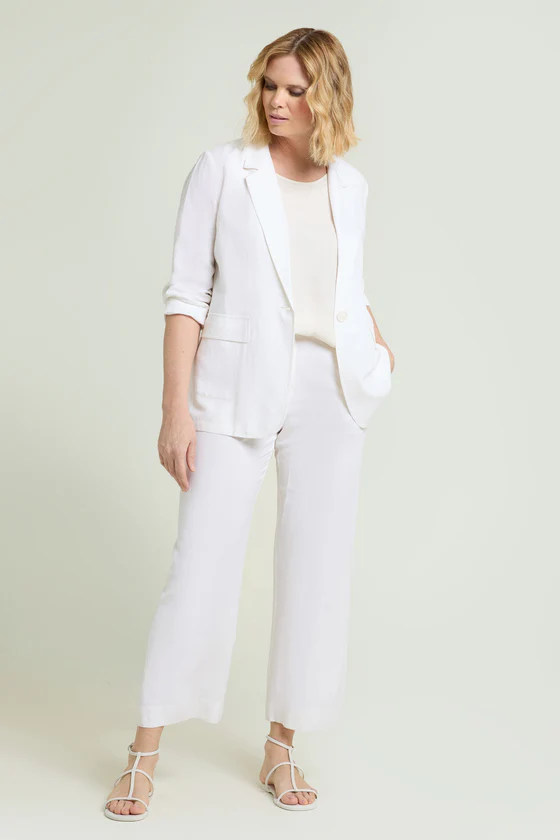 PANTALONI IN LINO VISCOSA