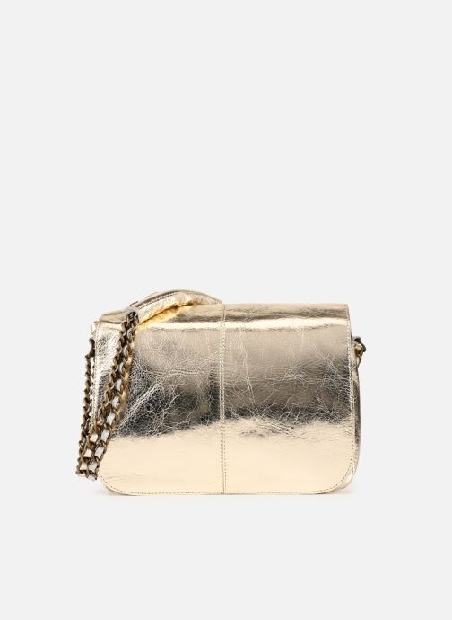 Pieces Borsa a tracolla Pcmilano Leather Large Cross Body Fc donne argento