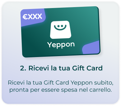immagine ricevi la tua gift card