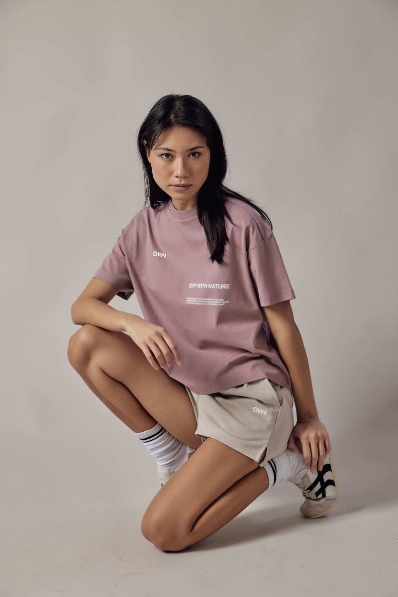 T-Shirt Girocollo Loose Fit Donna