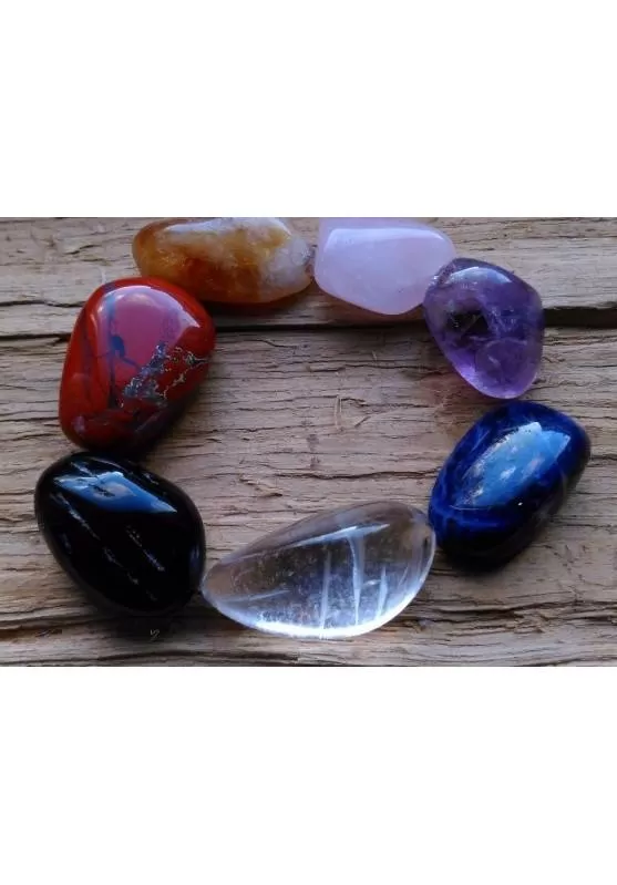 Image of Le 7 pietre dei Chakra 1 per ogni Chakra scegli il TUO Kit da Cristalloterapia