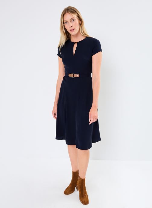 Lauren Ralph Lauren Abiti Brygitka-Short Sleeve-Day Dress donne blu