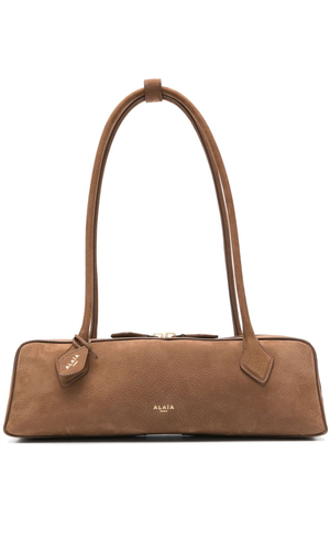Le Teckel medium leather shoulder bag