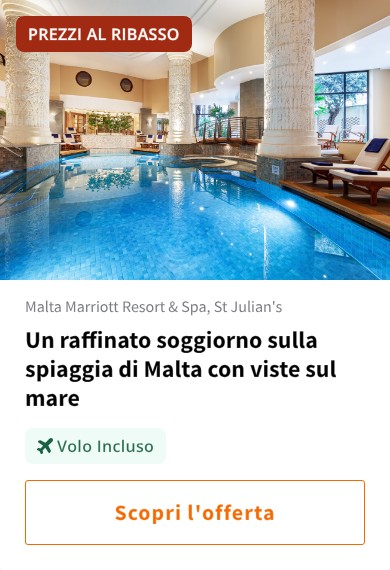 Un raffinato soggiorno sulla spiaggia di Malta con viste sul mare