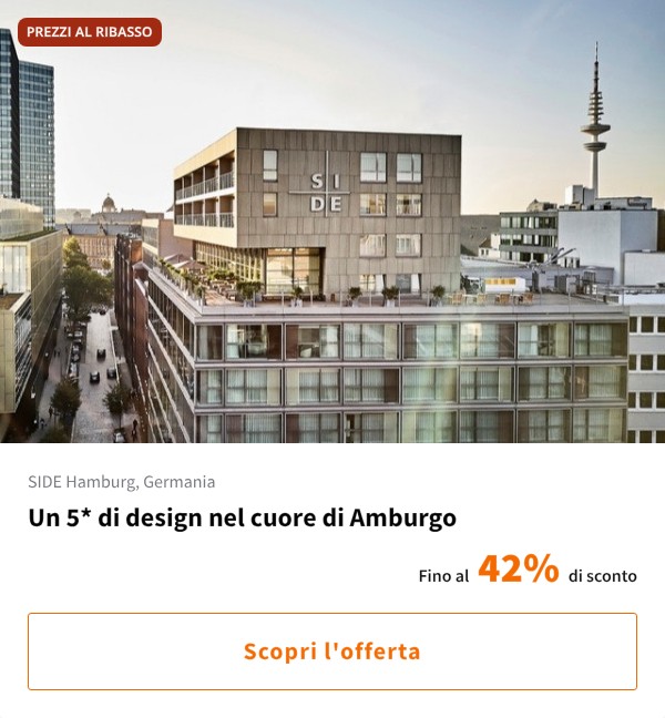 Un 5* di design nel cuore di Amburgo
