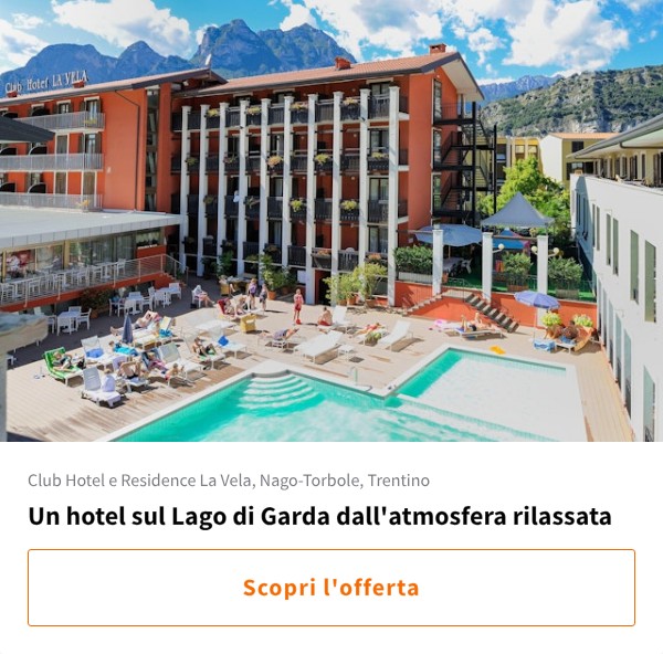 Un hotel sul Lago di Garda dall'atmosfera rilassata
