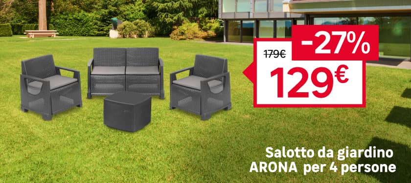 salotto giardino ARONA