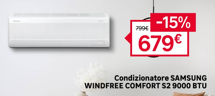 climatizzatore SAMSUNG Windfree