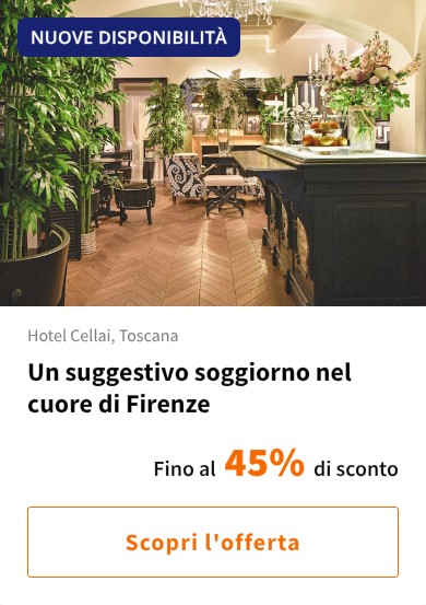 Un suggestivo soggiorno nel cuore di Firenze