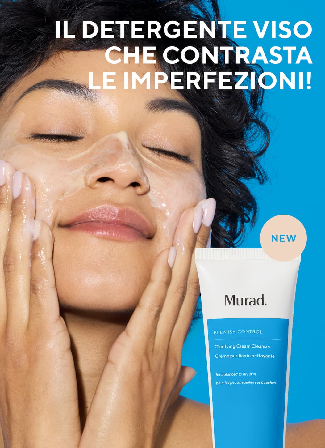 Il detergente viso che contrasta le imperfezioni