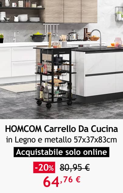 Carrello da cucina HOMCOM