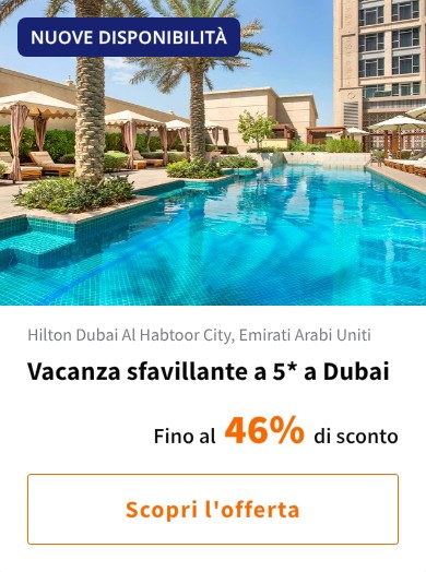 Vacanza sfavillante a 5* a Dubai