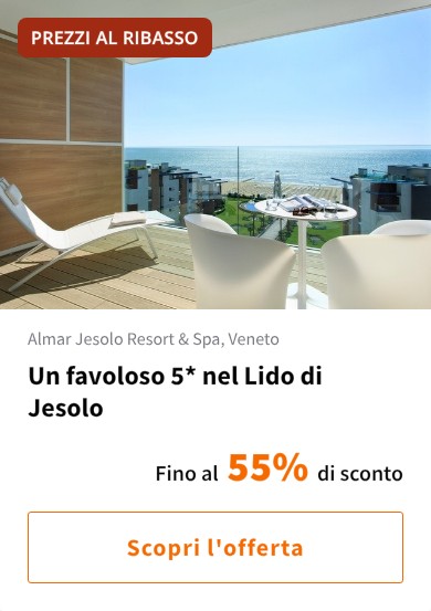 Un favoloso 5* nel Lido di Jesolo