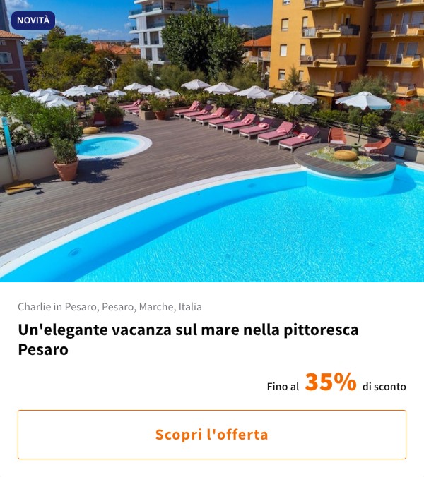 Un'elegante vacanza sul mare nella pittoresca Pesaro