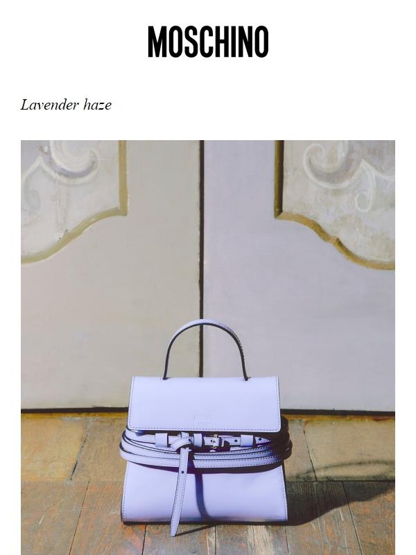Moschino Tie Me bag in esclusiva online
