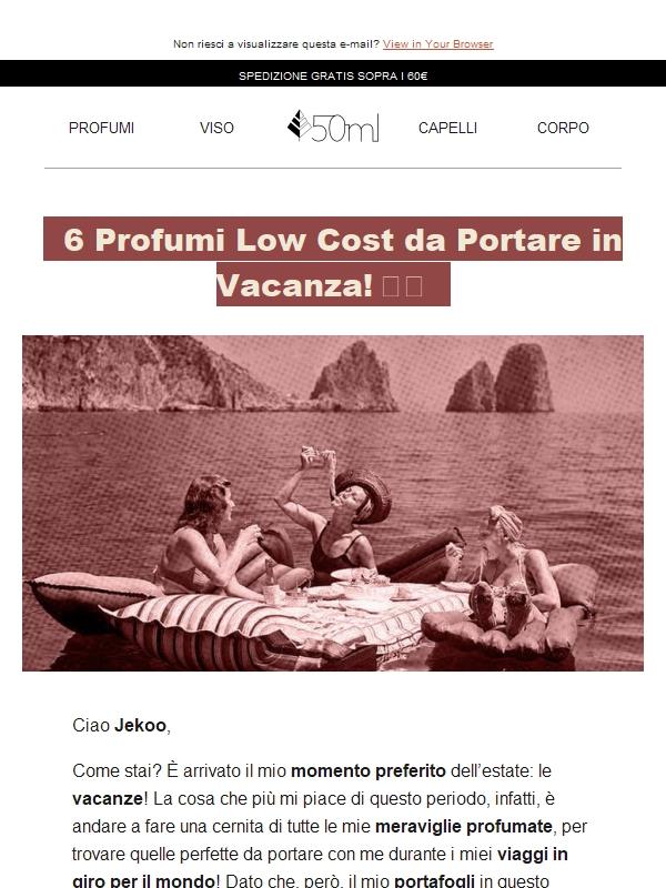 Jekoo, ecco i miei low cost da valigia!🏖️