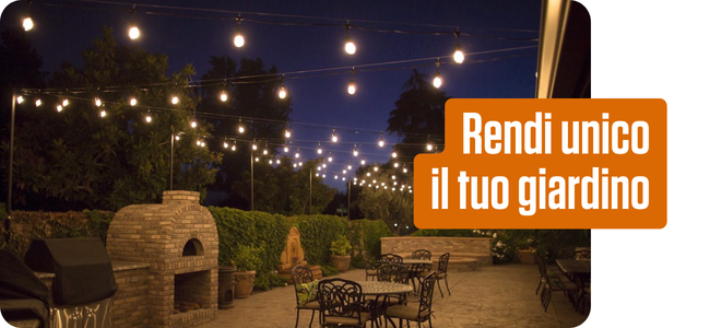 Rendi unico il tuo giardino
