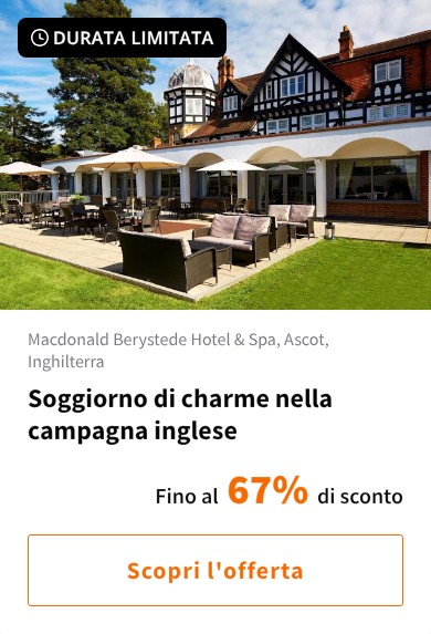 Soggiorno di charme nella campagna inglese