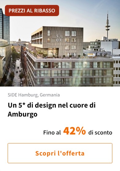 Un 5* di design nel cuore di Amburgo