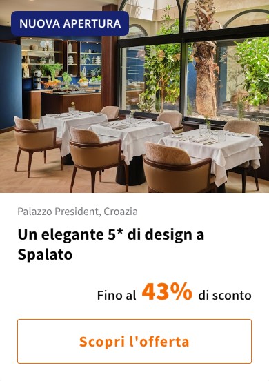 Un elegante 5* di design a Spalato