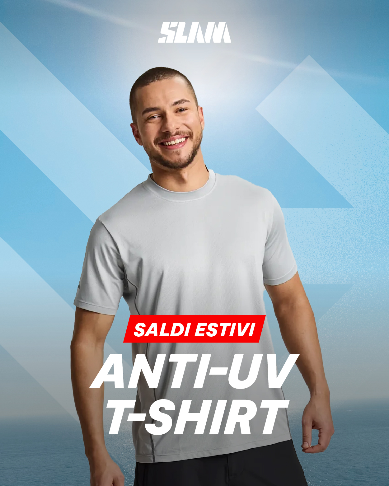 SLAM T-SHIRT SUNBLOCK SALDI ESTIVI