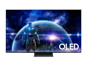 Samsung QE48S90DAEXZT Televisione Smart TV 48 Pollici Oled 4K Graphite Black Processore NQ4 AI GEN2 Self-illuminating pixels Laser Slim Design Dolby Atmos