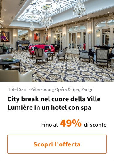 City break nel cuore della Ville Lumière in un hotel con spa